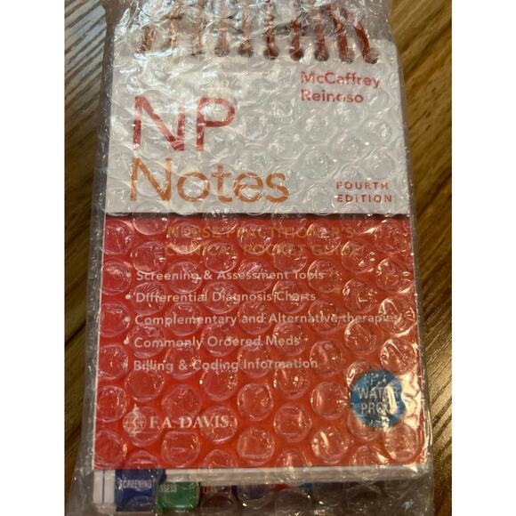 NP Notes: Spiral Bound Nurse Practitioner's Clinical Pocket Guide - 4th edition - Picture 4 of 5